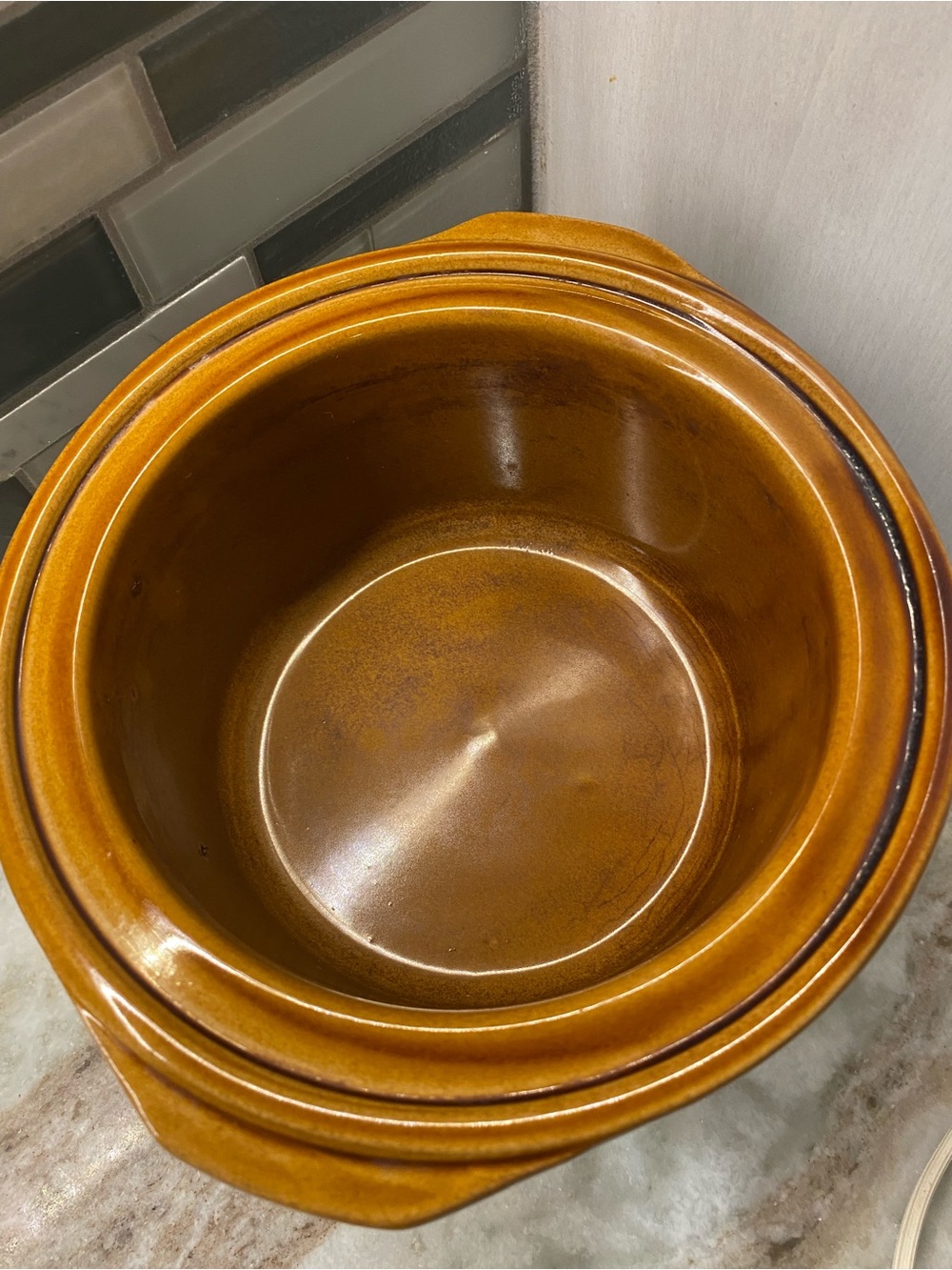 Vintage 1987 Rival Potpourri Crock Pot 3207 Country Floral Simmer Pot W/ Lid - Picture 8 of 13